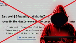 Hàng triệu người dùng Việt đang bị lừa bởi website giả mạo Zalo